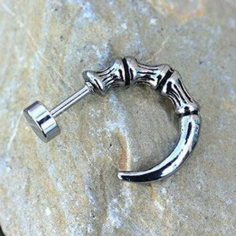 316L Stainless Steel Skeleton Talon Fake Taper by Fashion Hut Jewelry - Vysn