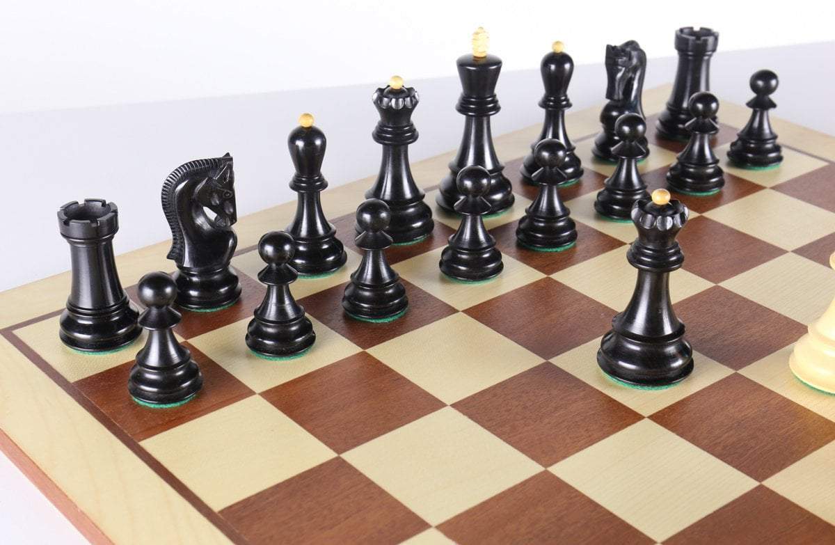 The 4" Zagreb Chess Set Combo by Chess House