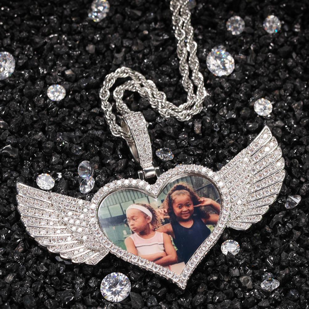 THE CUPID® - Custom Iced Photo Pendant by Bling Proud | Urban Jewelry Online Store