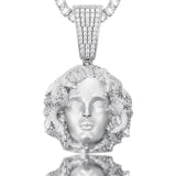 The Exorcism® - Diamond Medusa Head Pendant by Bling Proud | Urban Jewelry Online Store