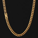 The Golden Age® - 8mm Miami Cuban Link Chain 18K Gold Plated by Bling Proud | Urban Jewelry Online Store