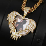 THE PROTECTIVE ANGEL® - Custom Openable Photo Pendant by Bling Proud | Urban Jewelry Online Store