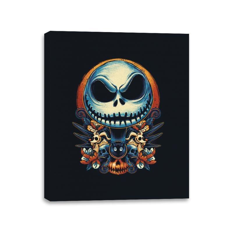 The Pumpkin King - Canvas Wraps by RIPT Apparel - Vysn