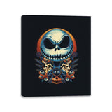 The Pumpkin King - Canvas Wraps by RIPT Apparel - Vysn