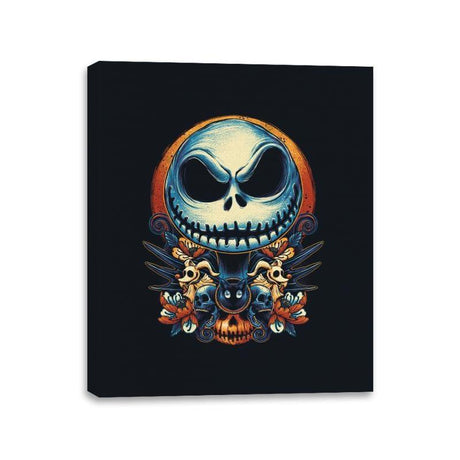 The Pumpkin King - Canvas Wraps by RIPT Apparel - Vysn