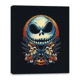 The Pumpkin King - Canvas Wraps by RIPT Apparel - Vysn