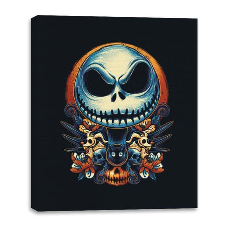 The Pumpkin King - Canvas Wraps by RIPT Apparel - Vysn