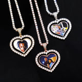 THE ROTATING LOVE® - Custom Two-faced Photo Pendant by Bling Proud | Urban Jewelry Online Store