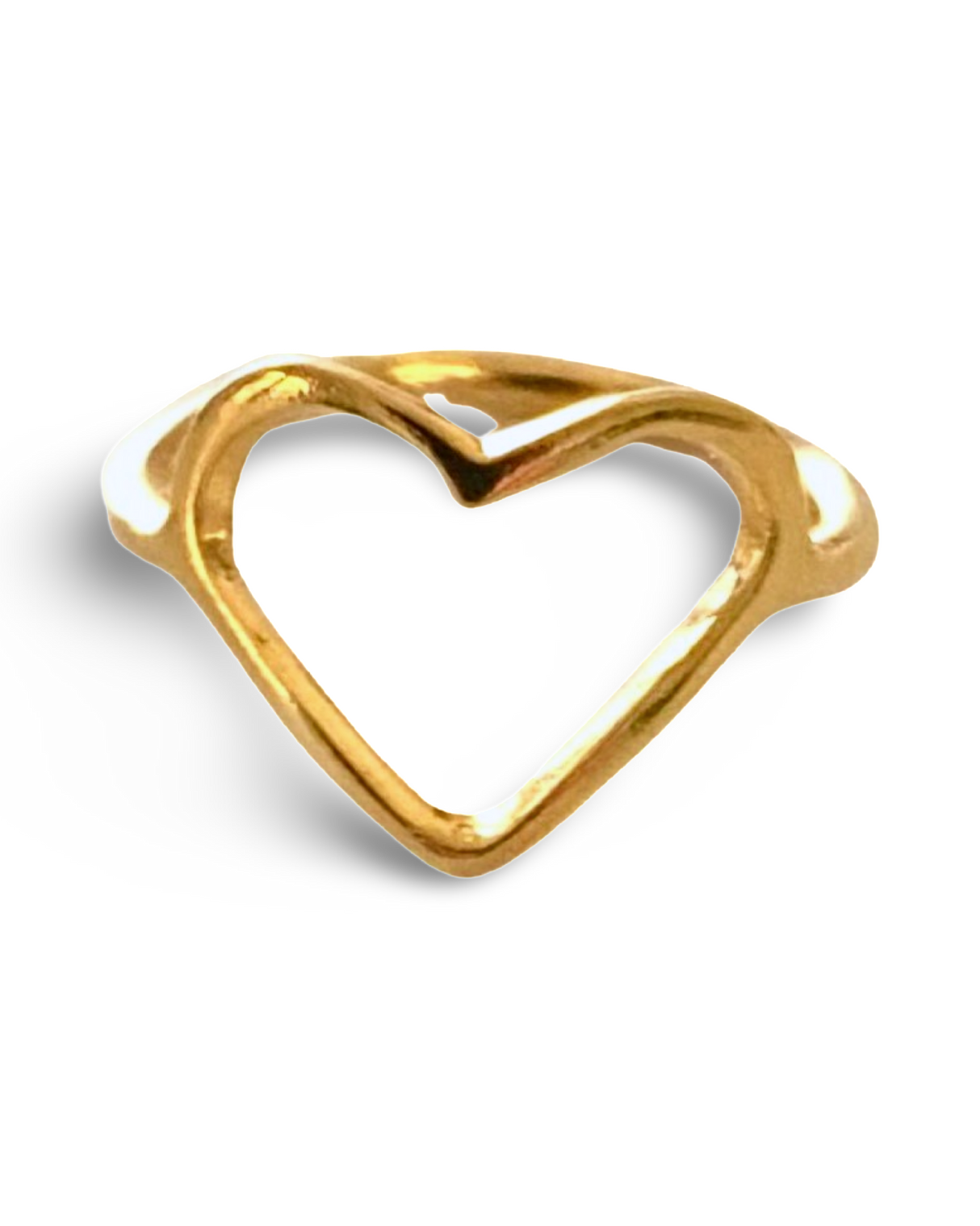 Heart Shaped Ring by The Urban Charm by The Urban Charm