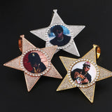 THE WALK OF FAME® - Custom Iced Out Star Photo Pendant by Bling Proud | Urban Jewelry Online Store