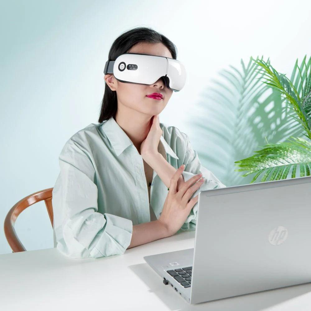 Therapeutic Heated Eye Massager - For Headache Relief - Vysn