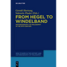 From Hegel to Windelband: Historiography of Philosophy in the 19th Century