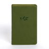 NASB Personal Size Bible, Olive Leathertouch