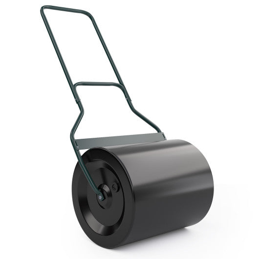 Lawn Roller with U-Shaped Handle for Garden Backyard