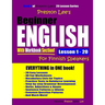 Preston Lee's Beginner English With Workbook Section Lesson 1 - 20 For Finnish Speakers