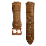 Transporter Brown leather strap (select Clasp) by ASOROCK WATCHES