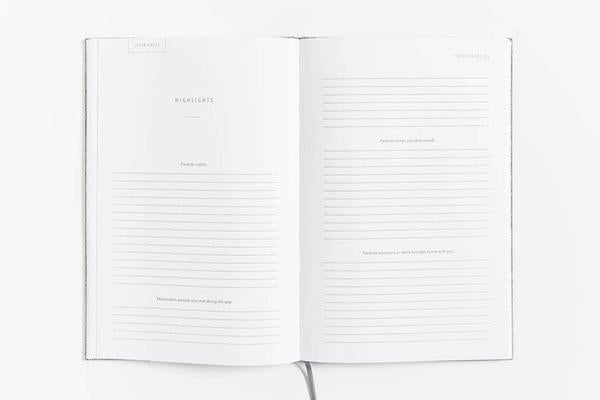 Travel Journals - Grey by Promptly Journals