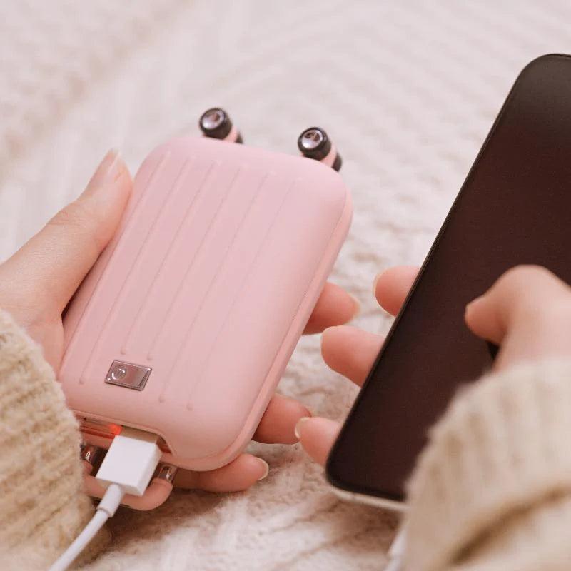 Traveler Power Bank / Hand Warmer - Pink - Vysn