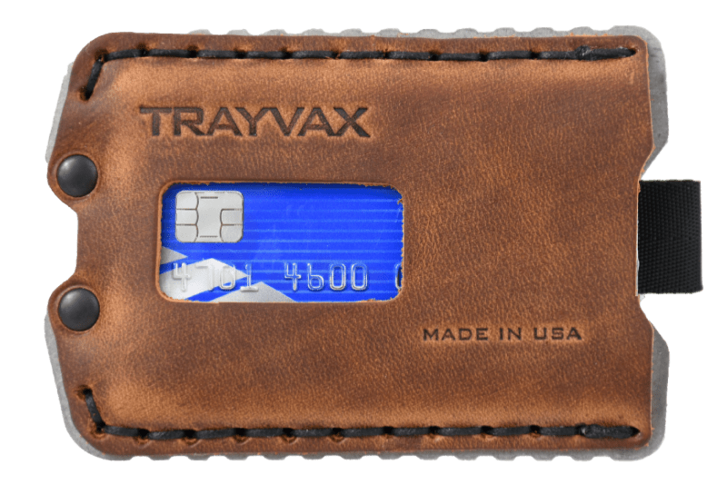 Ascent Wallet - Raw Tobacco Brown by Trayvax Enterprises