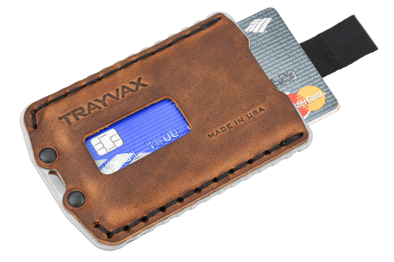 Ascent Wallet - Raw Tobacco Brown by Trayvax Enterprises