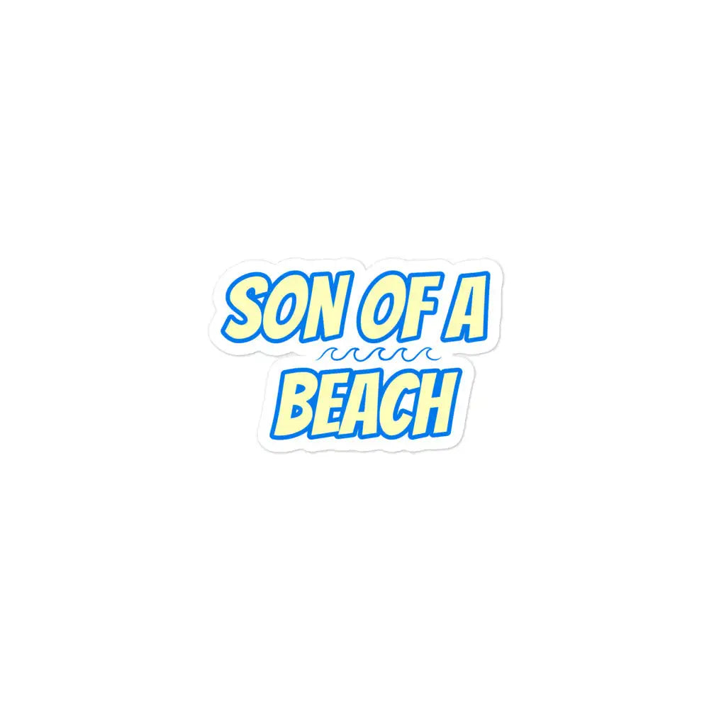 Son Of A Beach stickers by Tropical Seas Clothing