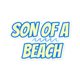 Son Of A Beach stickers by Tropical Seas Clothing