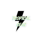 80’s Lightning stickers by Tropical Seas Clothing