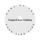 New Tropical Seas Logo stickers by Tropical Seas Clothing