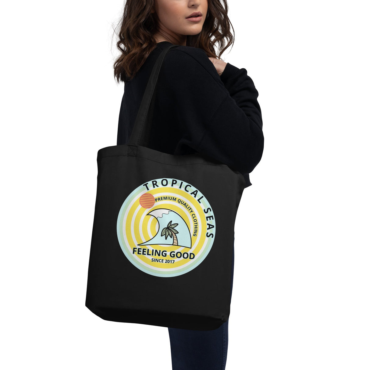 Feeling Good Eco Tote Bag by Tropical Seas Clothing