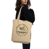 Death - to - Plastic Eco Tote Bag by Tropical Seas Clothing