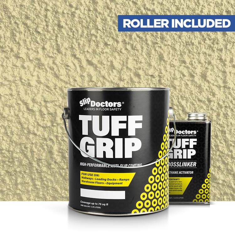 Tuff Grip or Tuff Grip Extreme - Aggressive Traction Non-Skid Floor Paint by SlipDoctors