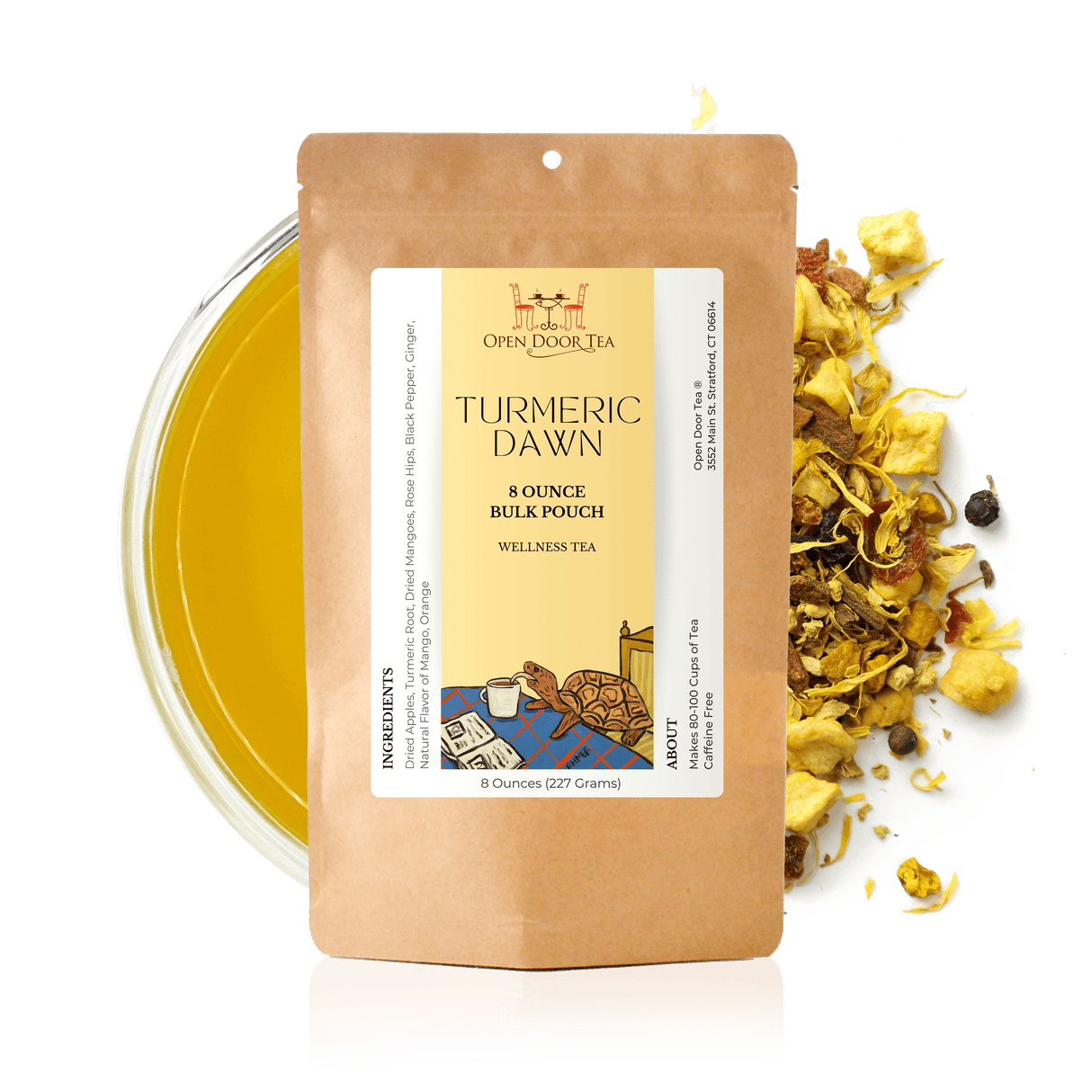 Turmeric Dawn by Open Door Tea CT