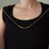 Arvo Mobius Bar Necklace - Gold by Arvo