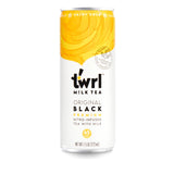 Twrl Original Black Milk Tea Cans - 12 x 7.5oz by Farm2Me