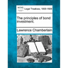 The principles of bond investment.