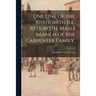 One Line of the Rhehobeth [i.e. Rehoboth, Mass.] Branch of the Carpenter Family.