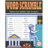 Word Scramble Book For Adults And Seniors: Large Print Word Scramble Puzzles - 3000+ Words Word Scramble Book
