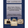 Alberto Vargas, Petitioner, V. Esquire, Inc. U.S. Supreme Court Transcript of Record with Supporting Pleadings