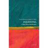 Meaning: A Very Short Introduction
