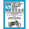 SACHS 100cc & 125cc ENGINES 1968-1975 WORKSHOP MANUAL - INCLUDING DATA FOR THE SACHS & DKW MOTORCYCLES THAT UTILIZED THESE ENGINES