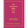 Interlinear Hebrew Greek English Bible-PR-FL/OE/KJ Large Print Volume 2