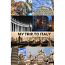 My Trip to Italy: Cinque Terra, Florence, St Peter's Basilica, Rome, Venice, Pisa & the Vatican / 6x9 Inch Format / 16 Trip Itineraries / 103 Pages