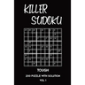 Killer Sudoku Tough 200 Puzzle With Solution Vol 1: Advanced Puzzle Book,9x9, 2 puzzles per page