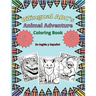 Bilingual ABC's Animal Adventure Coloring Book en Inglés y Español for Kids Ages 3-9