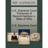 U.S. Supreme Court Transcript of Record Harrison V. State of Ohio