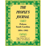 The People's Journal, Pickens, South Carolina, 1894-1903: Historical and Genealogical Abstracts