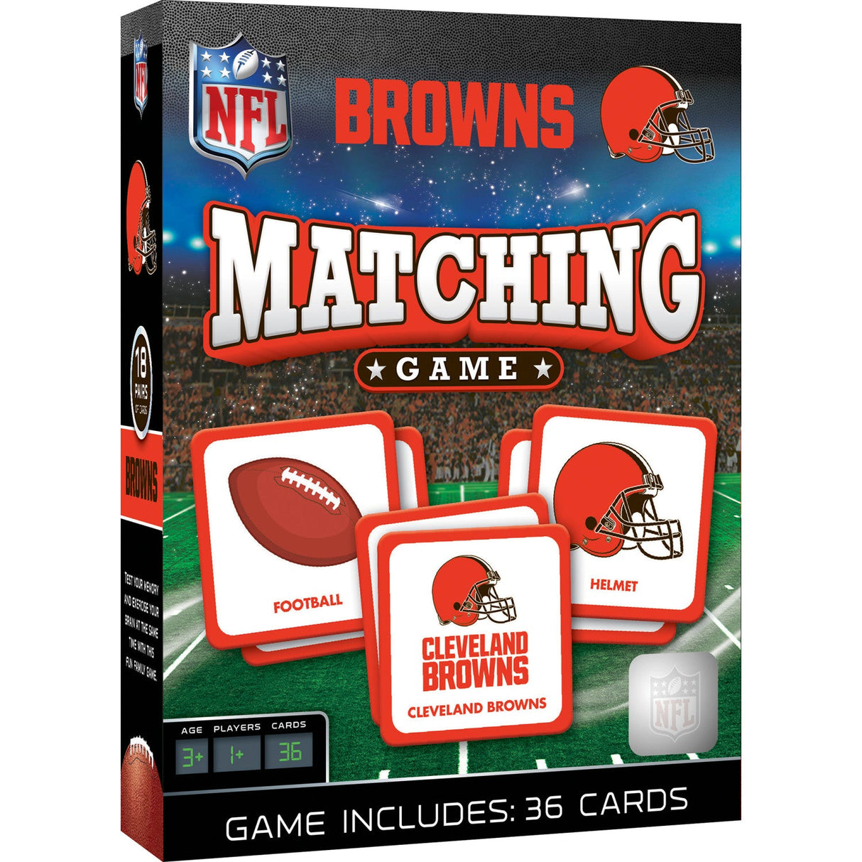 Cleveland Browns Matching Game by MasterPieces Puzzle Company INC