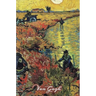 The Red Vineyard Van Gogh Note Book: Hardcover Journal Notebook Diary with Dot Grid, Lined, Blank Vintage Paper for Writing Drawing Journaling