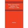 Notes and Queries, Number 15, February 9, 1850