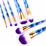 Unicorn Exotic Beauty Enhancer Cosmetic Brush Set Of 7 by VistaShops